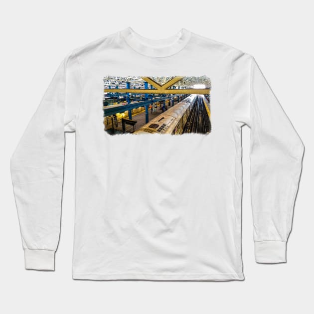 Coney Island Station Long Sleeve T-Shirt by Laybov